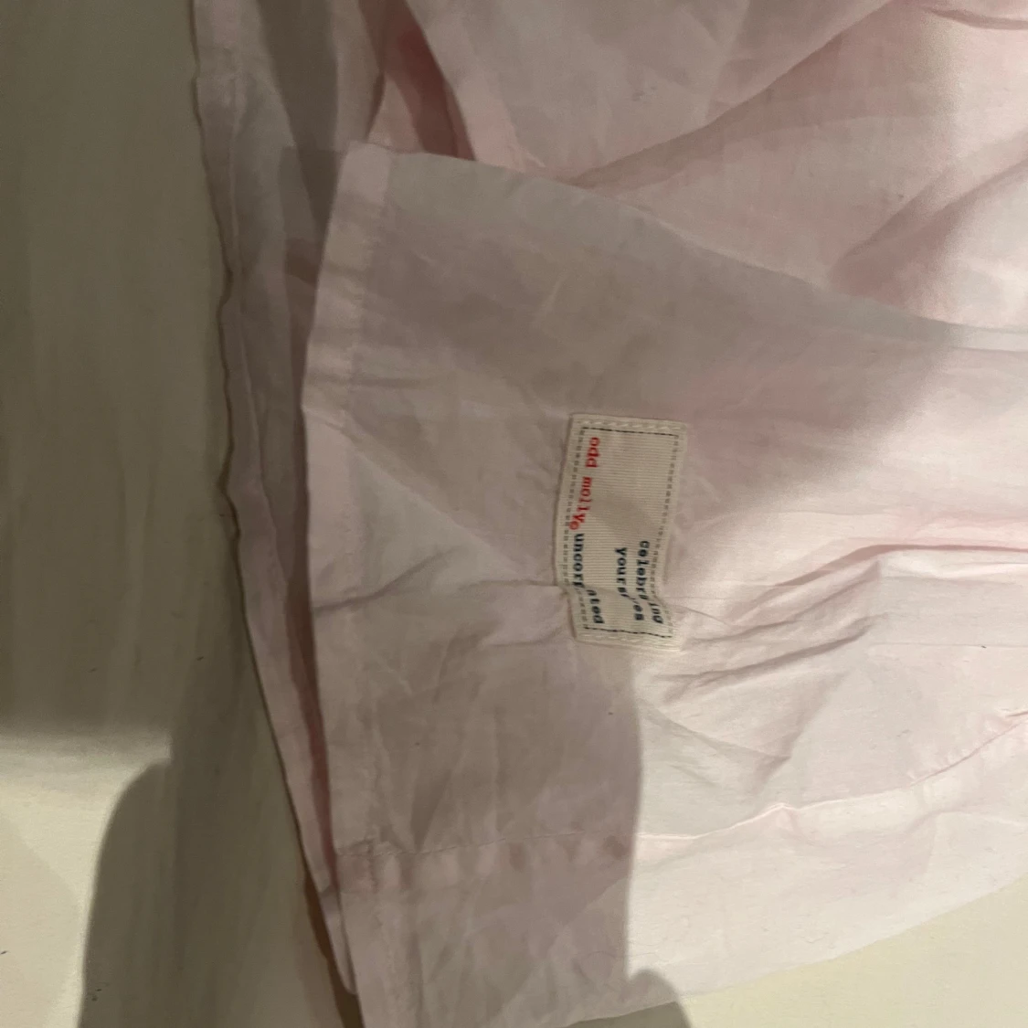 Odd Molly ljusrosa blus med rosett - 1