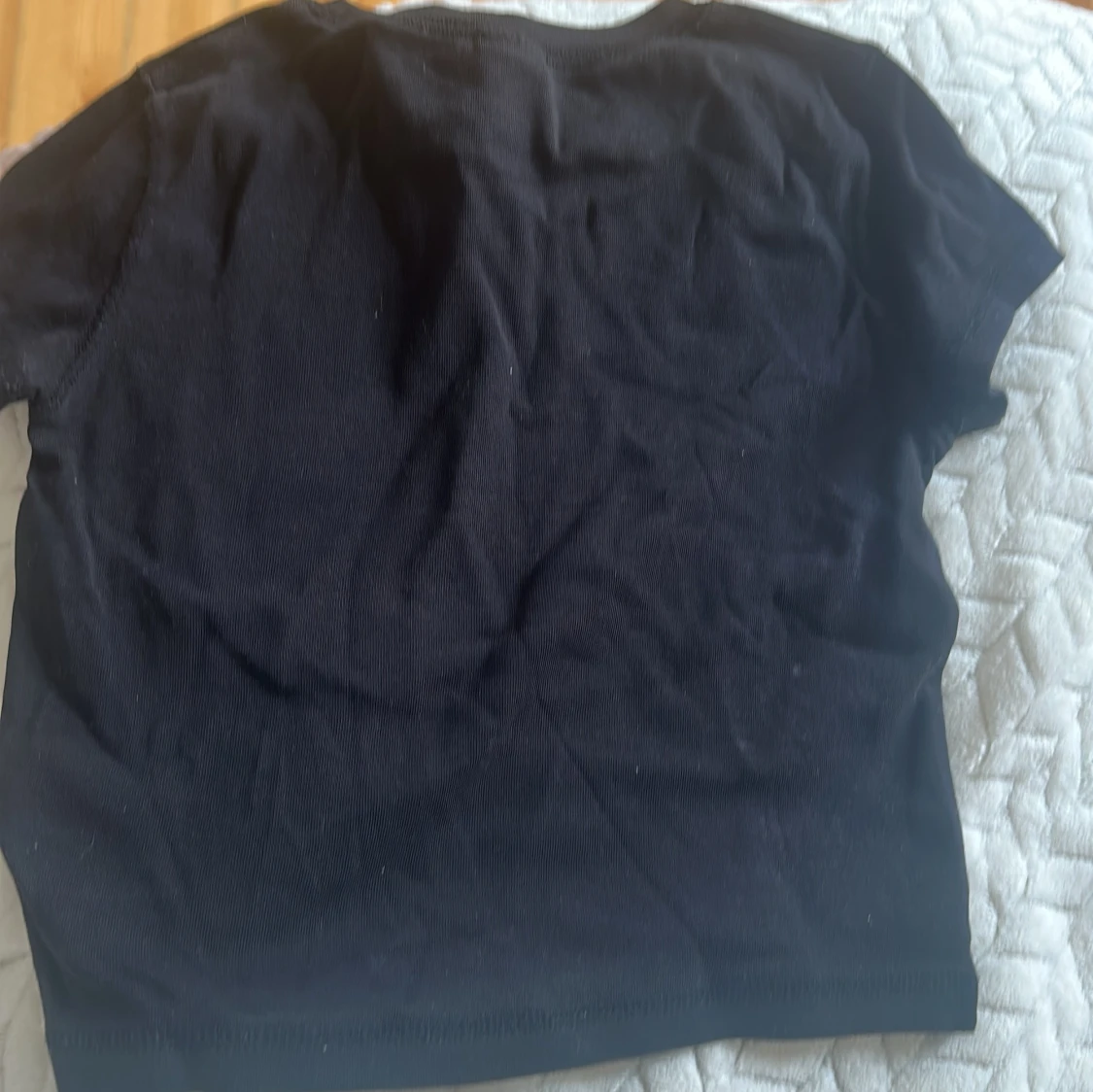 Svart topp med strass från Lindex - 2