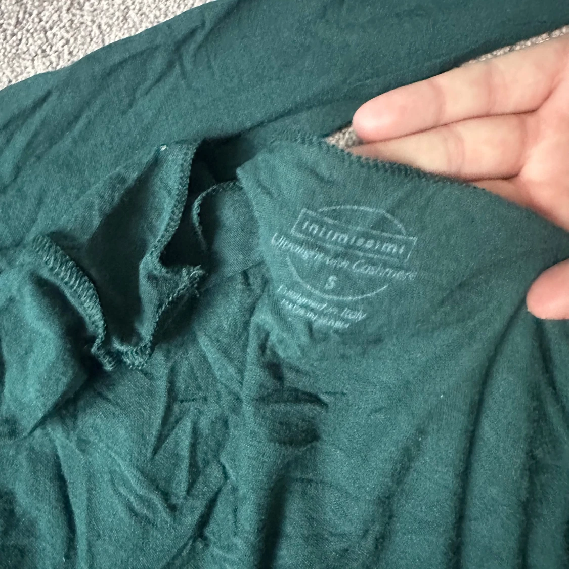 Mörkgrön långärmad tröja Intimissimi - 1