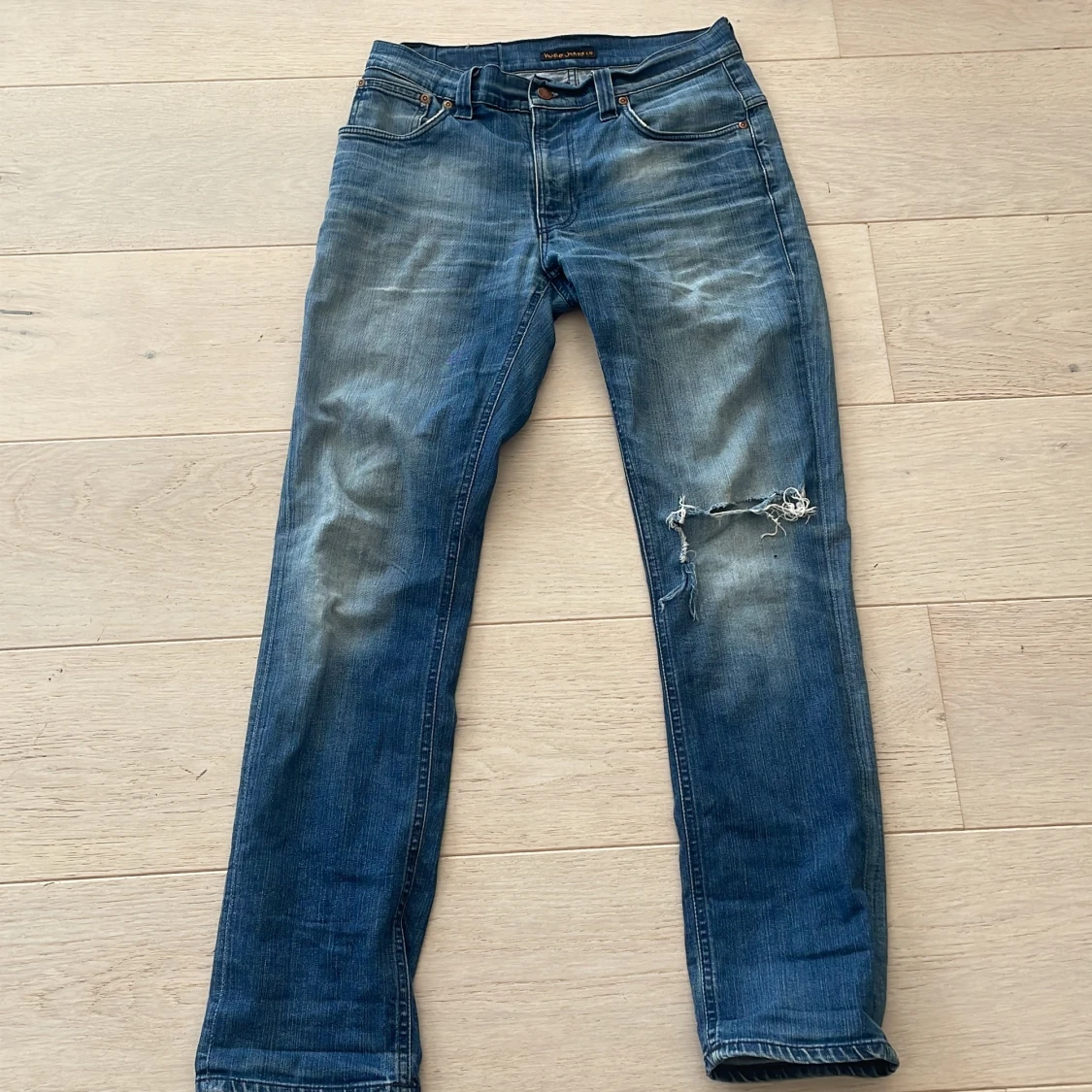 Blå jeans från Nudie Jeans Co