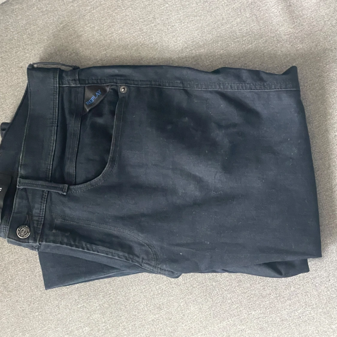 Svarta jeansbyxor från Replay