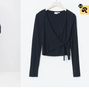 Wrap top från Gina Young  - Säljer denna för den var för stor för mig. Den är oanvänd, har bara provat den så den är i bra skick. Skriv om ni vill ha egen bild på den💕