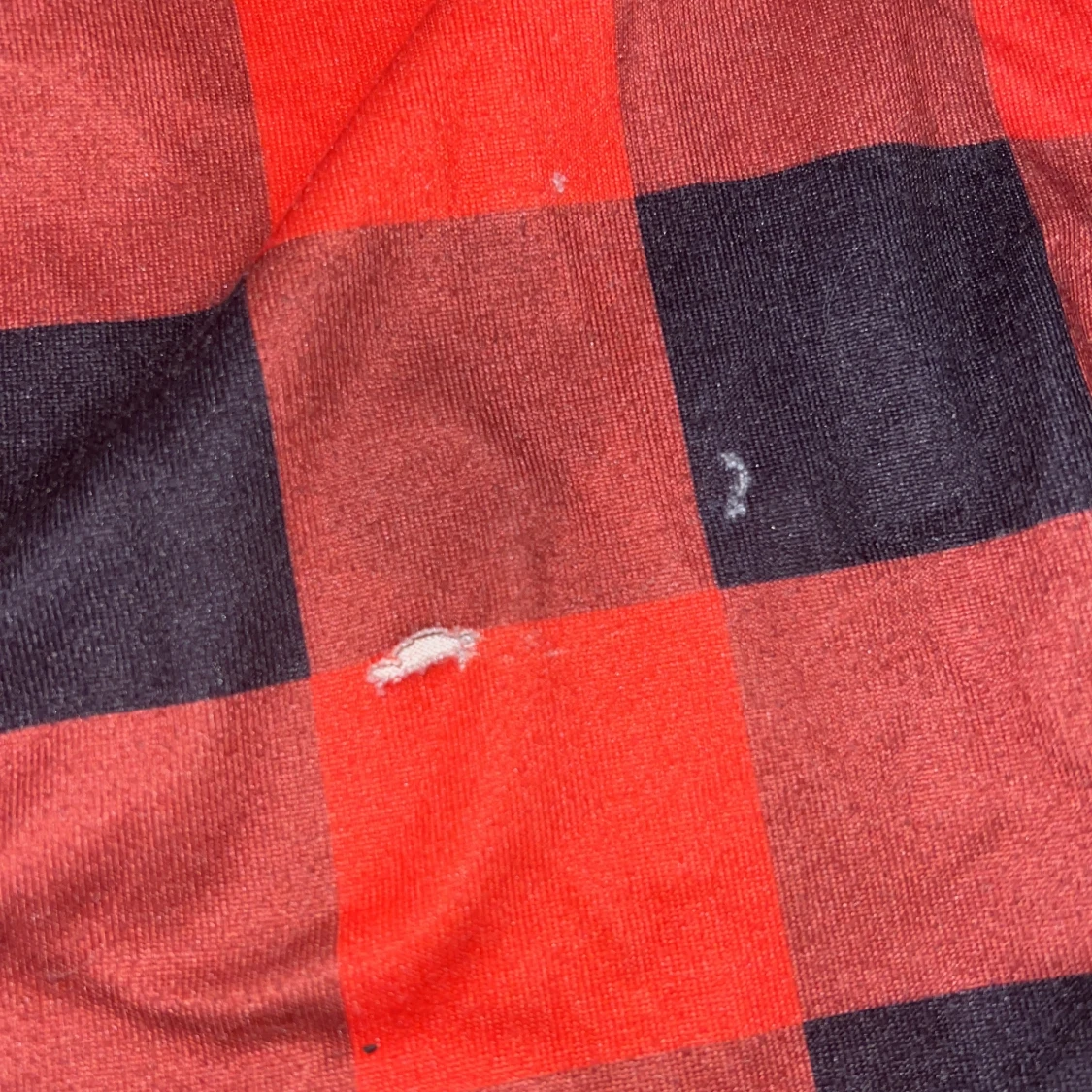 Röd och svart rutiga byxor - 3