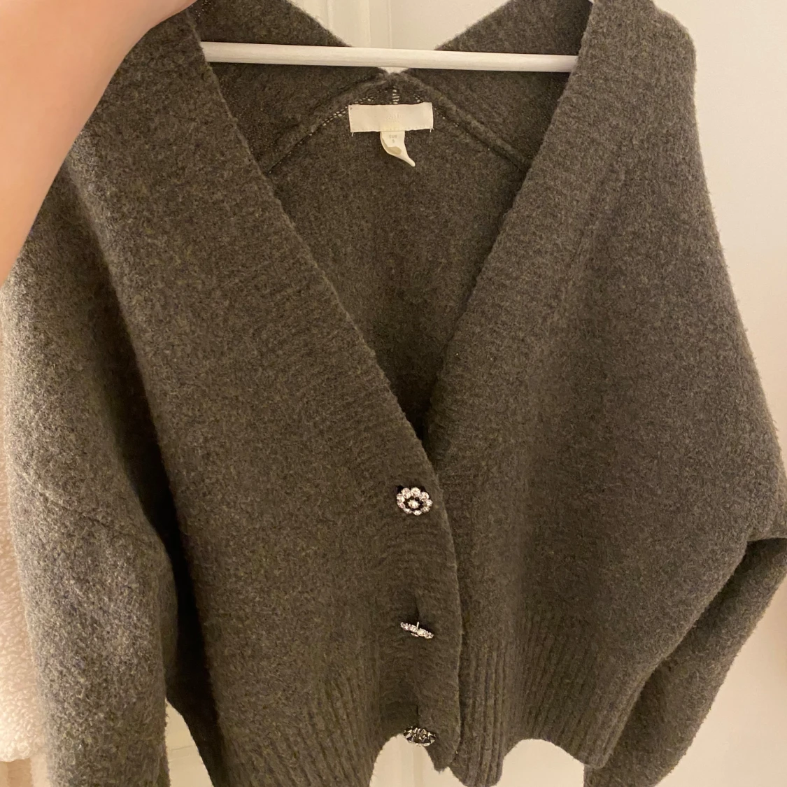 Mörkgrå kofta  - 1