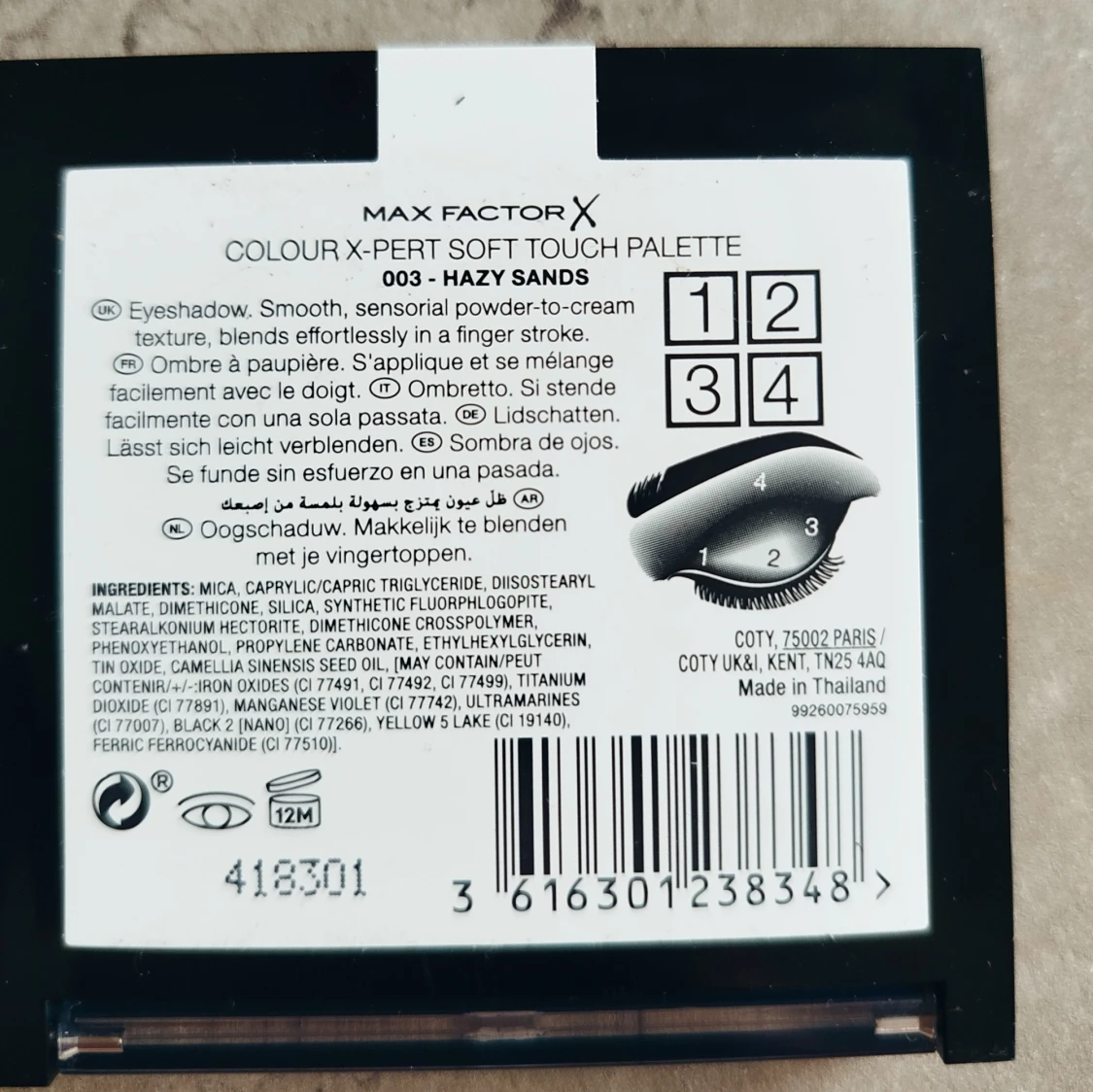 Max Factor Colour X-Pert Soft Touch Palette - 2