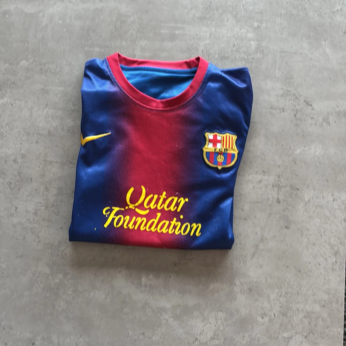 Blå och röd fotbollströja från Nike - 4