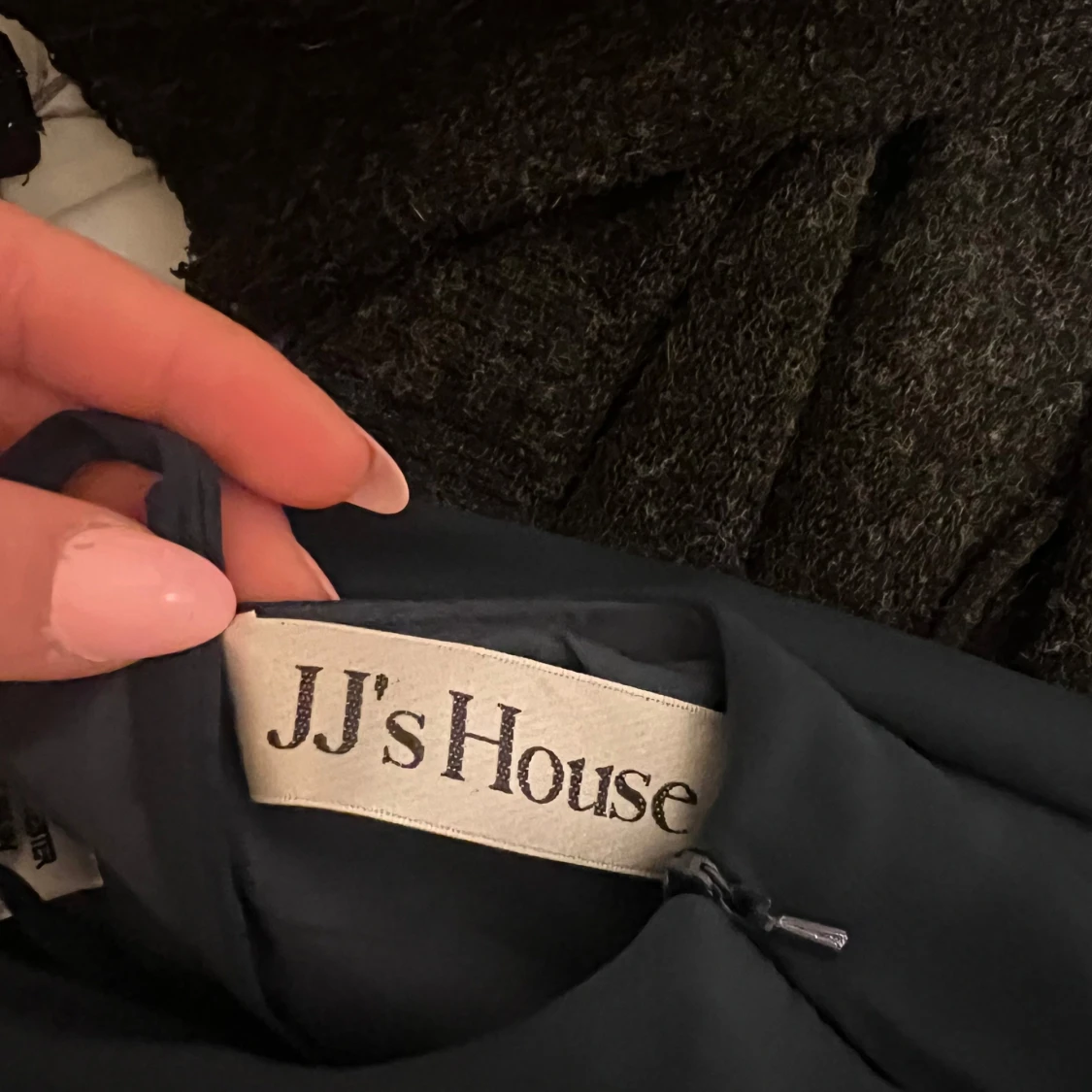 Mörkblå långklänning från JJ's House - 3