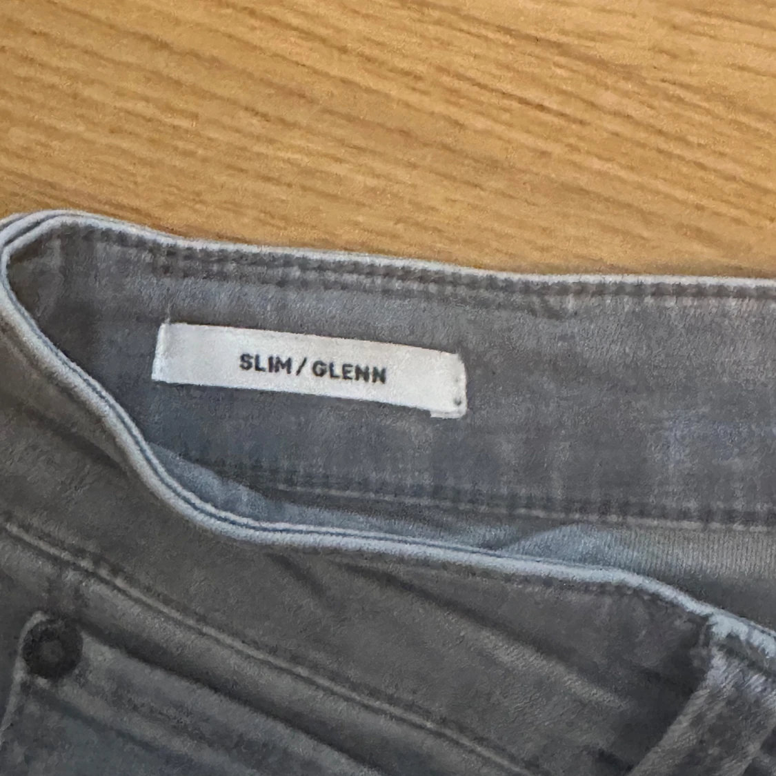 Slim Glenn grå jeans  - 2