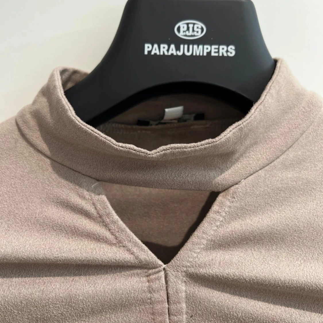 Beige långärmad bodysuit NLY One - 1