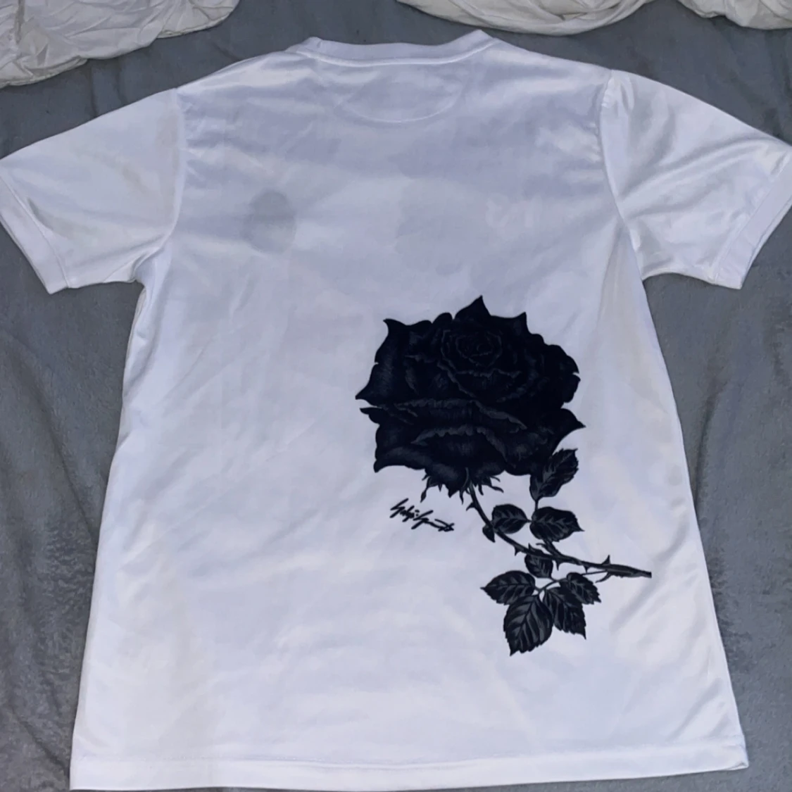 Vit Y-3 x Stüssy Real Madrid t-shirt - 1