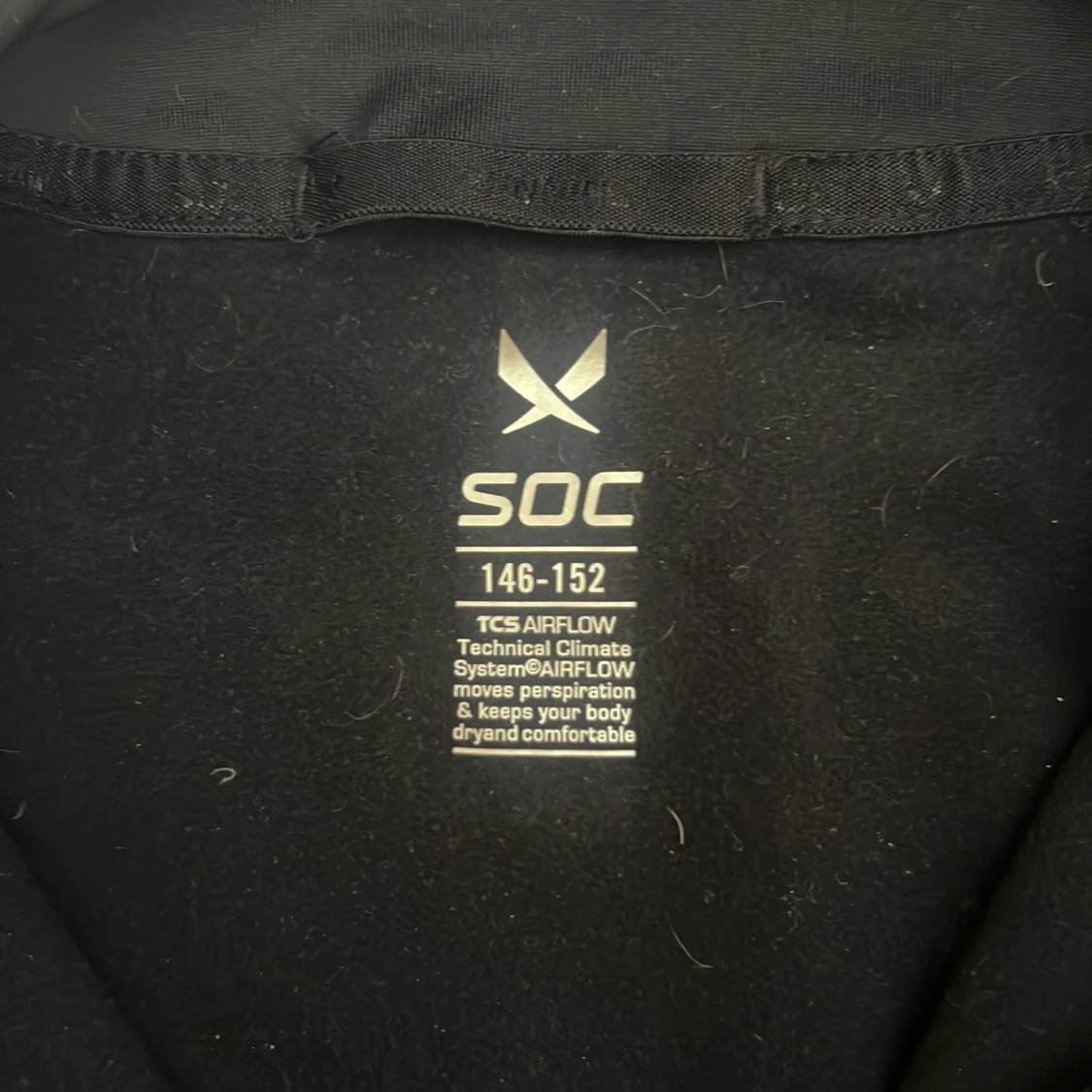 Svart träningströja från SOC - 3