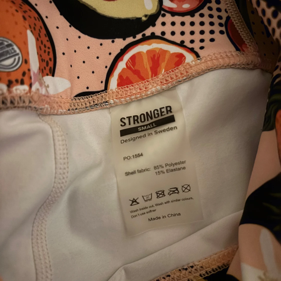 Färgglada leggings från Stronger, S - 2