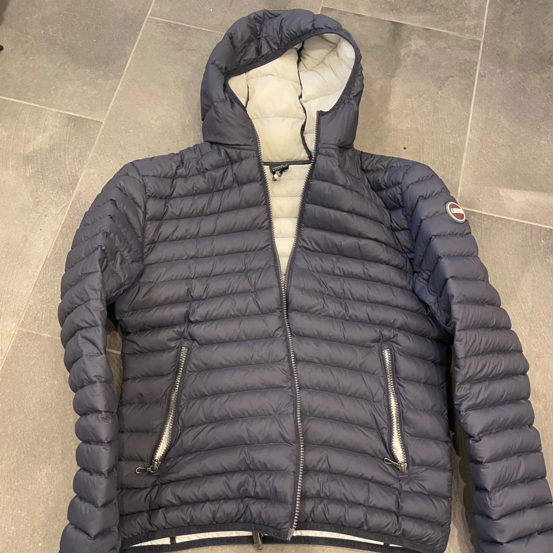 Mörkblå Colmar dunjacka 