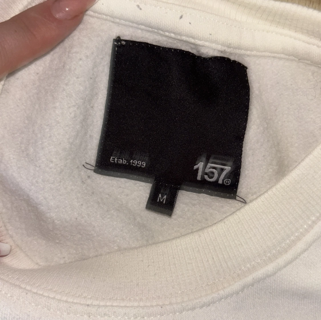 Vit sweatshirt Chamonix från 157 - 2