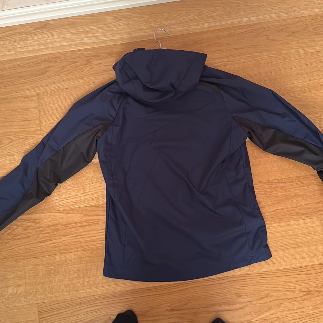 PSG Nike blå vindjacka med huva - 1