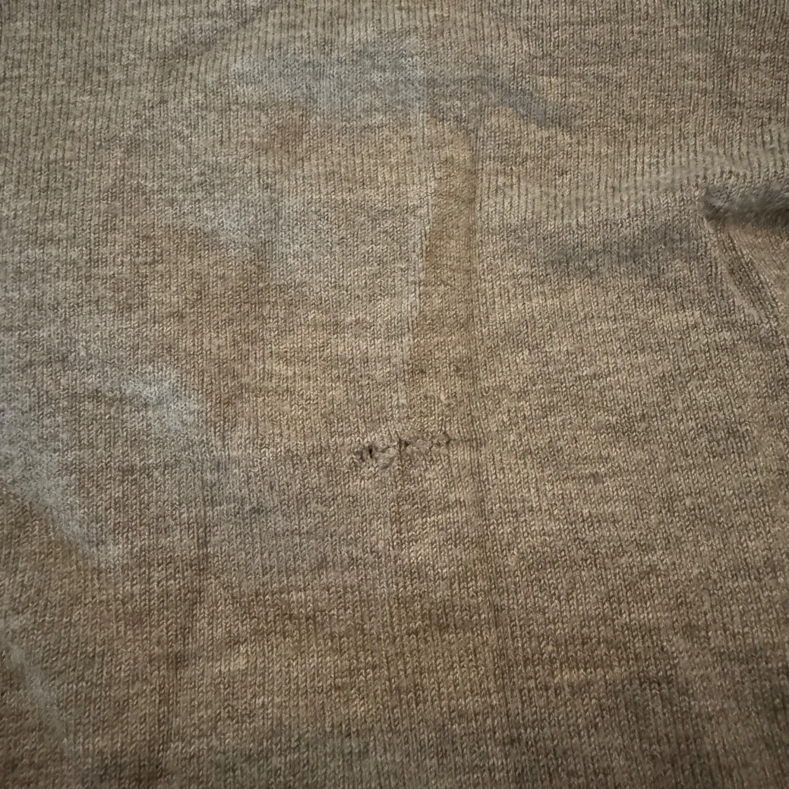 Grå stickad tröja från 157, S - 2