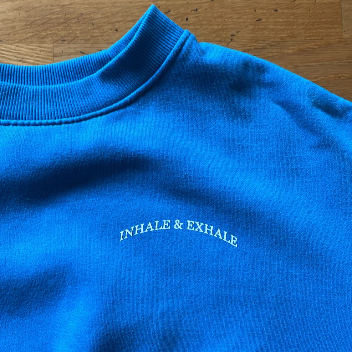 Blå sweatshirt från H&M XS - 1