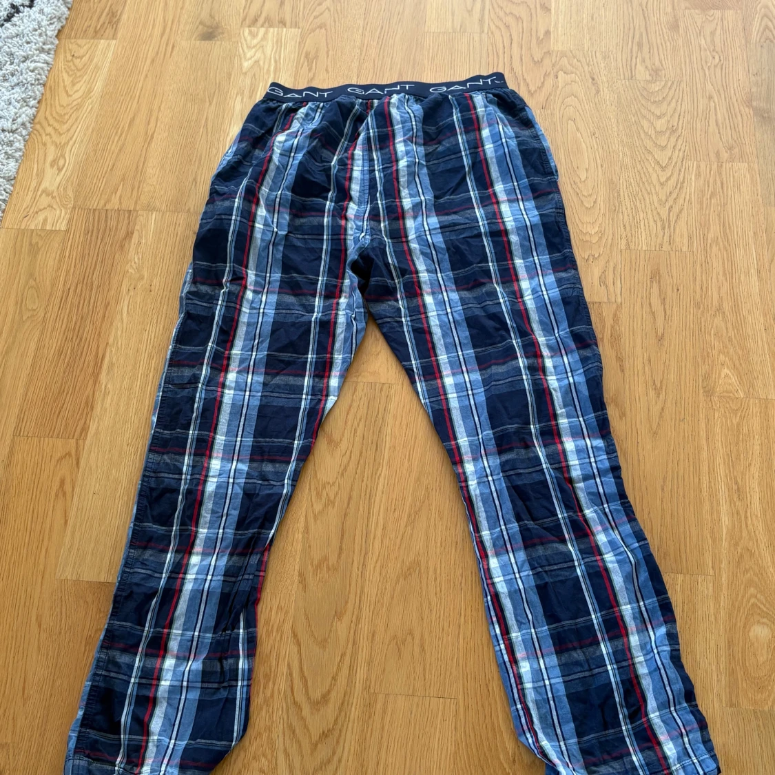 Rutig pyjamasbyxor från Gant, storlek L - 1