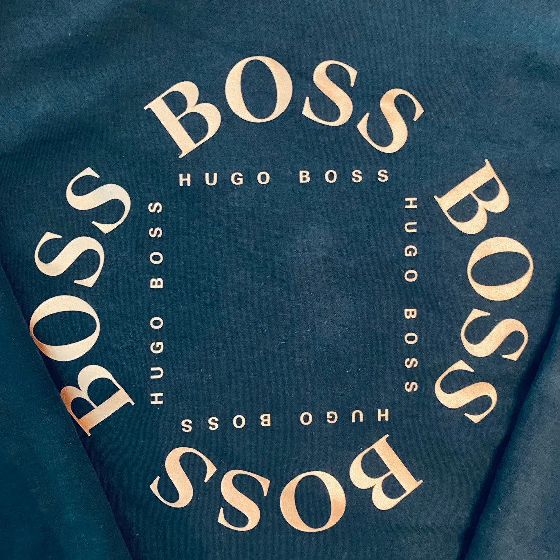 Mörkblå sweatshirt från Hugo Boss - 3
