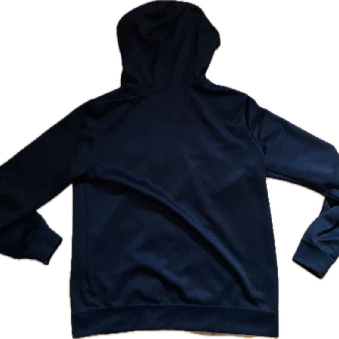 Svart hoodie från Nike med dragkedja - 2