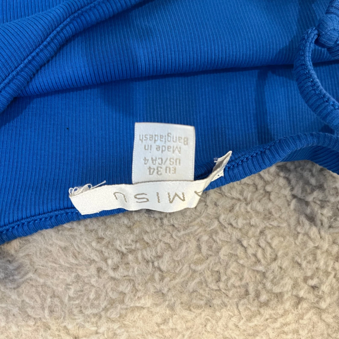 Blå långklänning från MISU - 2