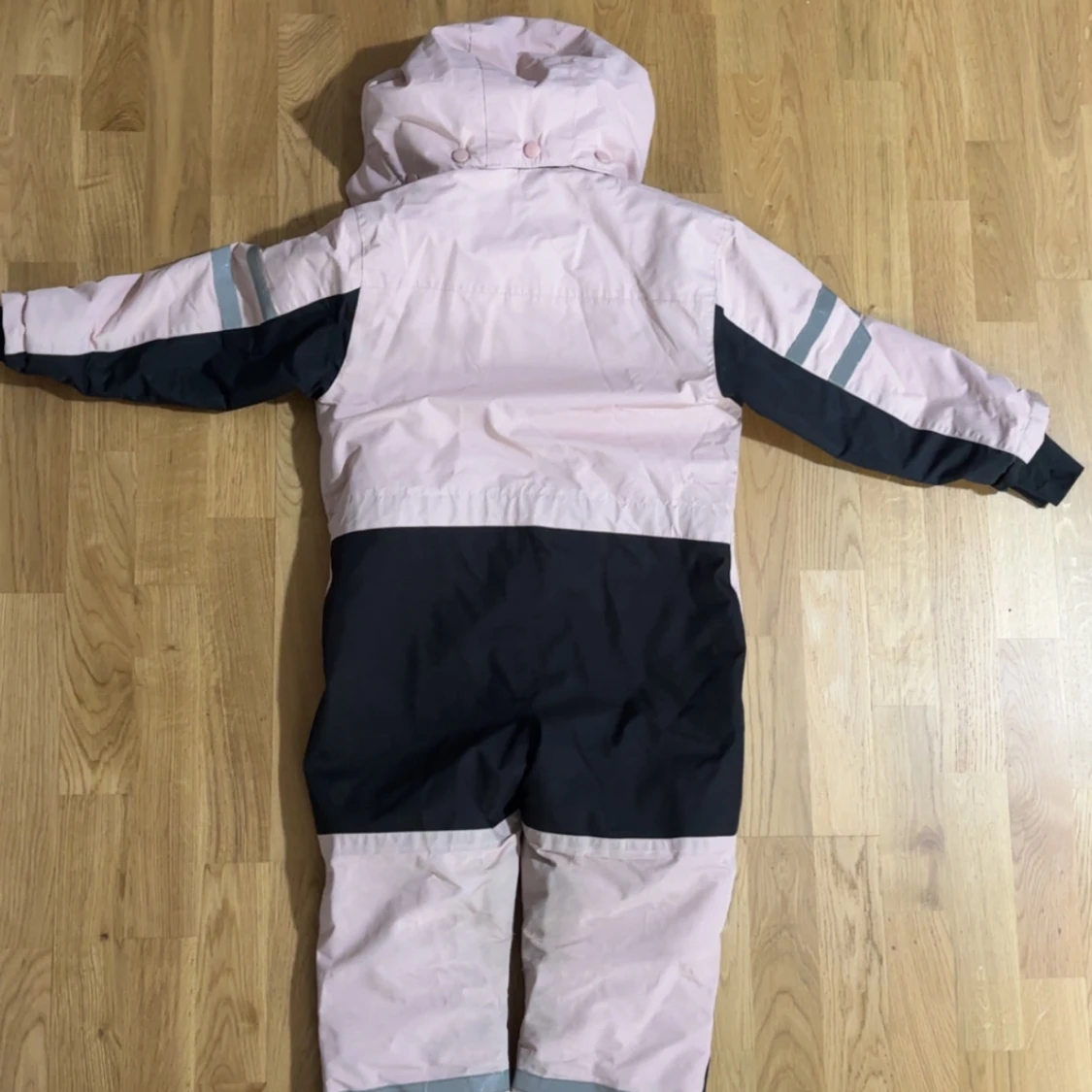 Rosa/svart vinteroverall  - 4