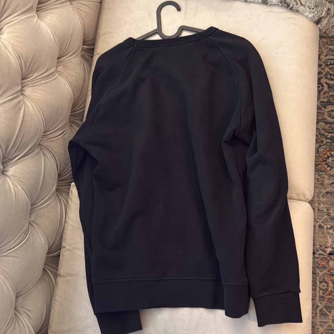 Svart sweatshirt från Replay med färgglad logga - 3