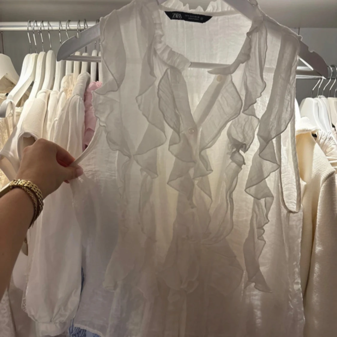 Volang topp Zara - 1