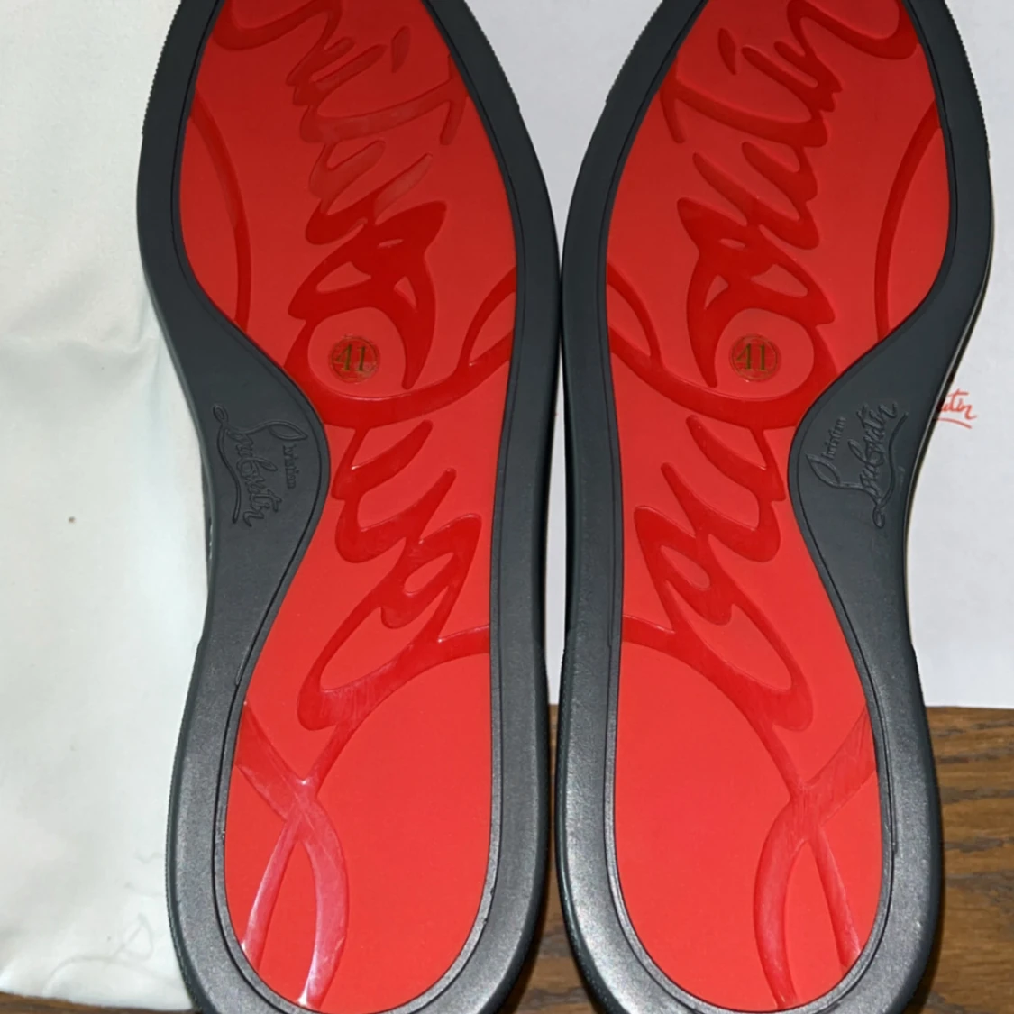 Svarta sneakers från Christian Louboutin - 2