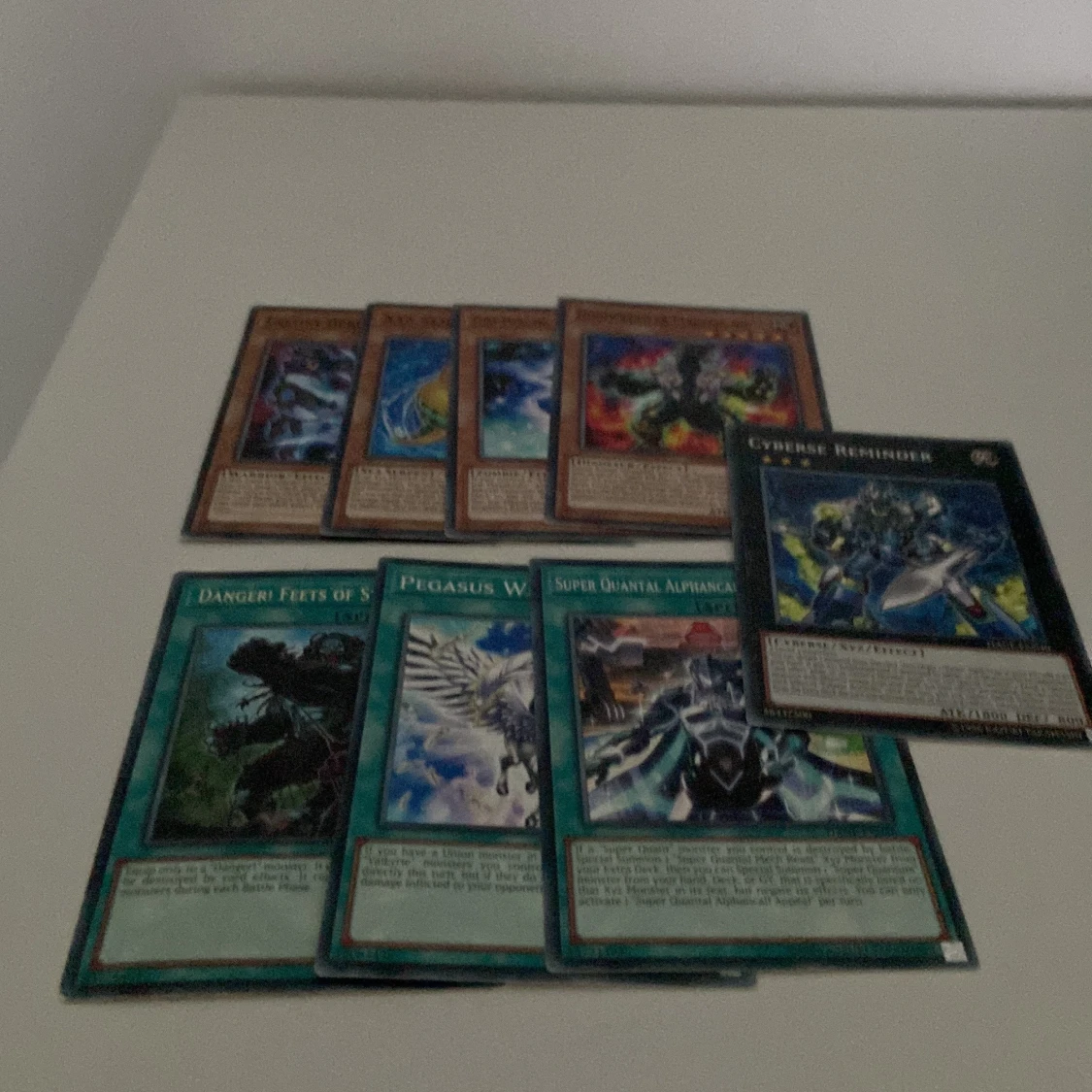 Yu-Gi-Oh! kort blandad samling
