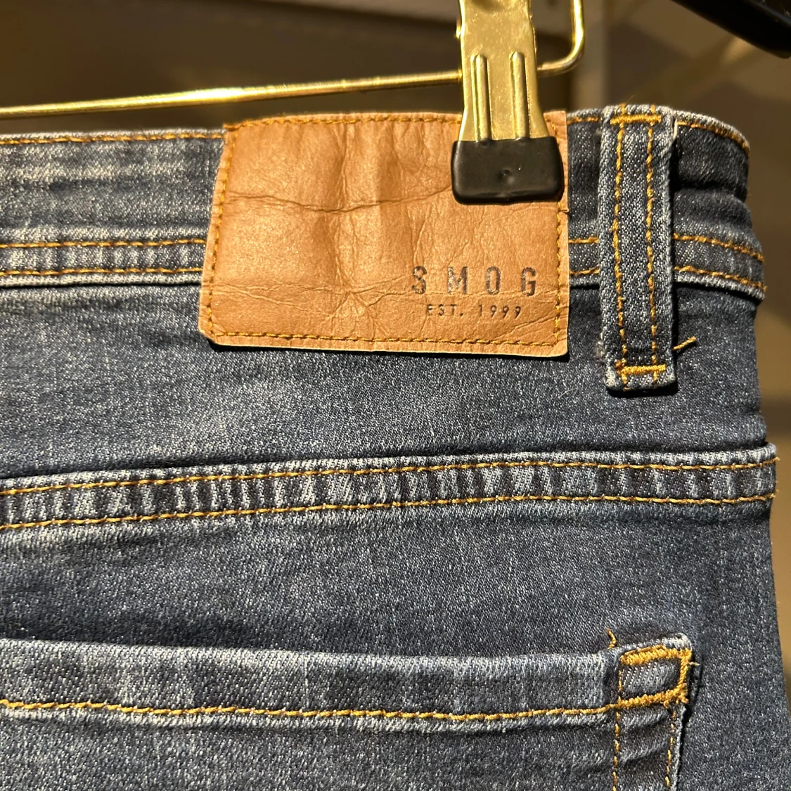 Blå jeansbyxor från SMOG - 2