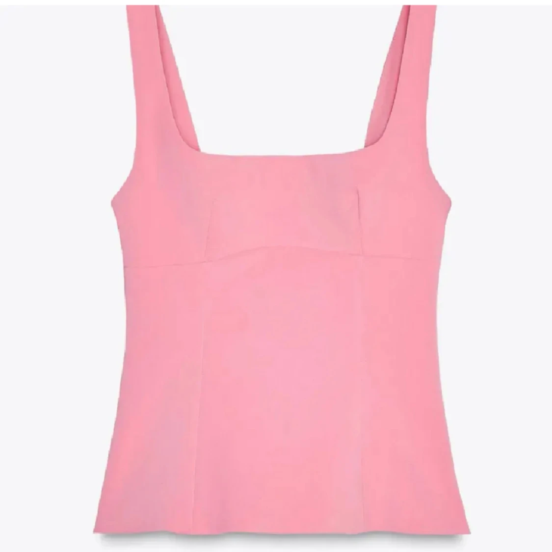 Rosa linnetopp med rosett - 1