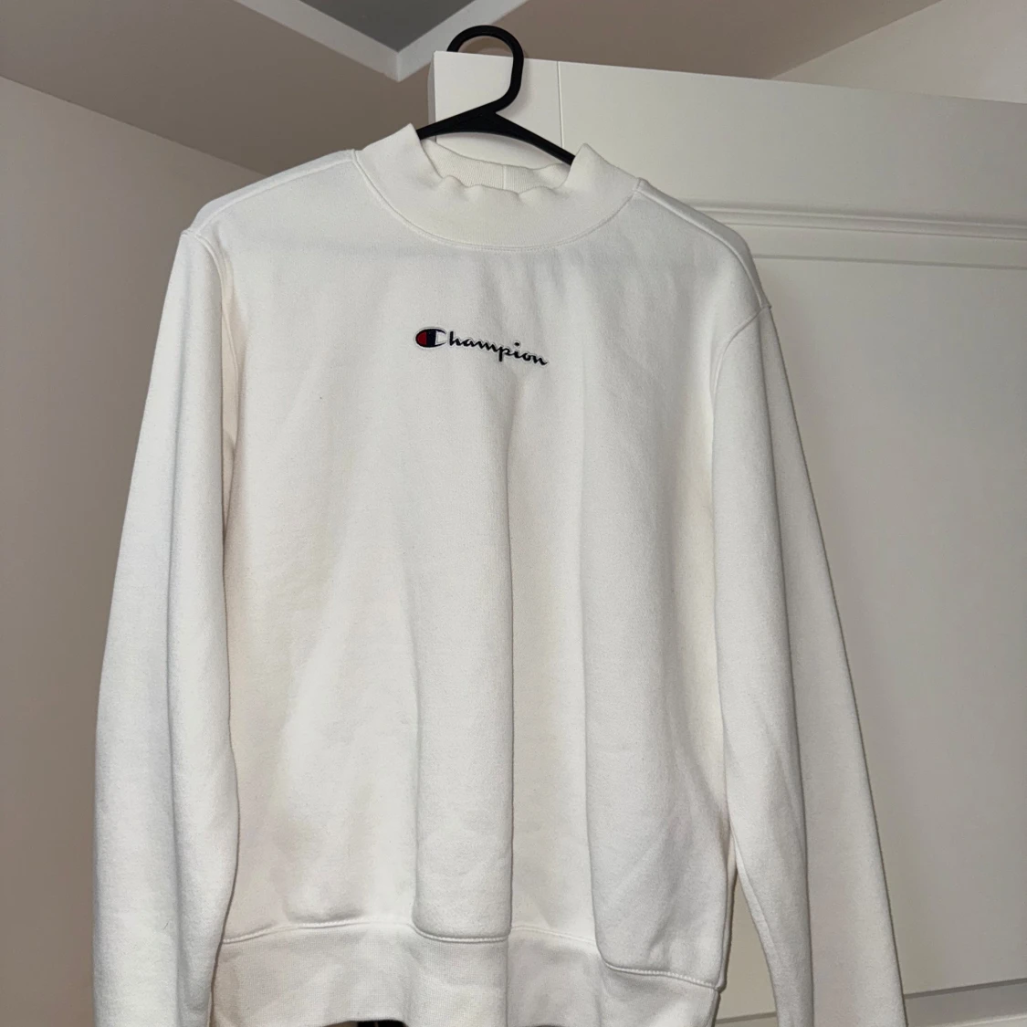 Vit sweatshirt från Champion - 1