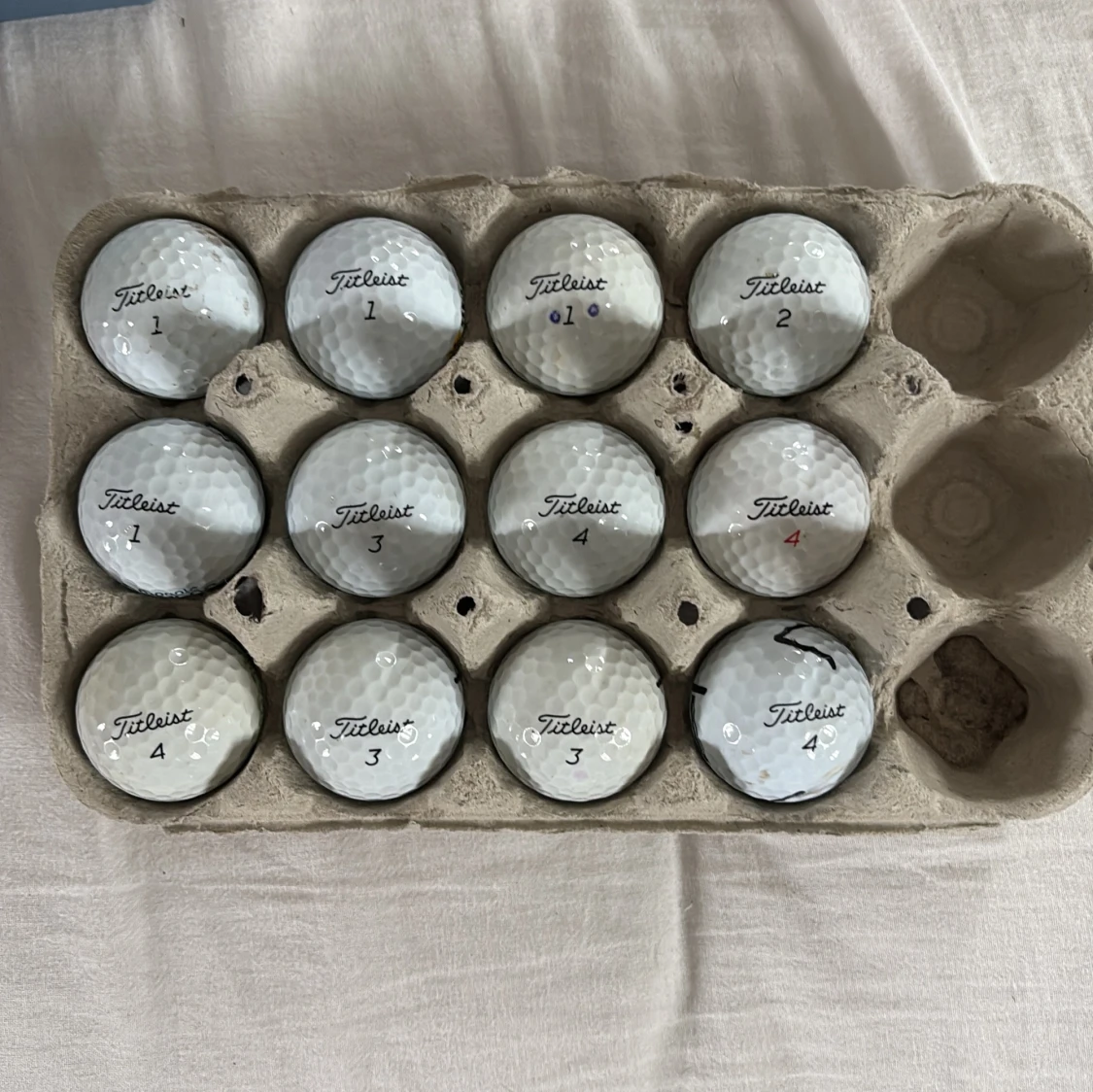 Titleist tour soft golfbollar