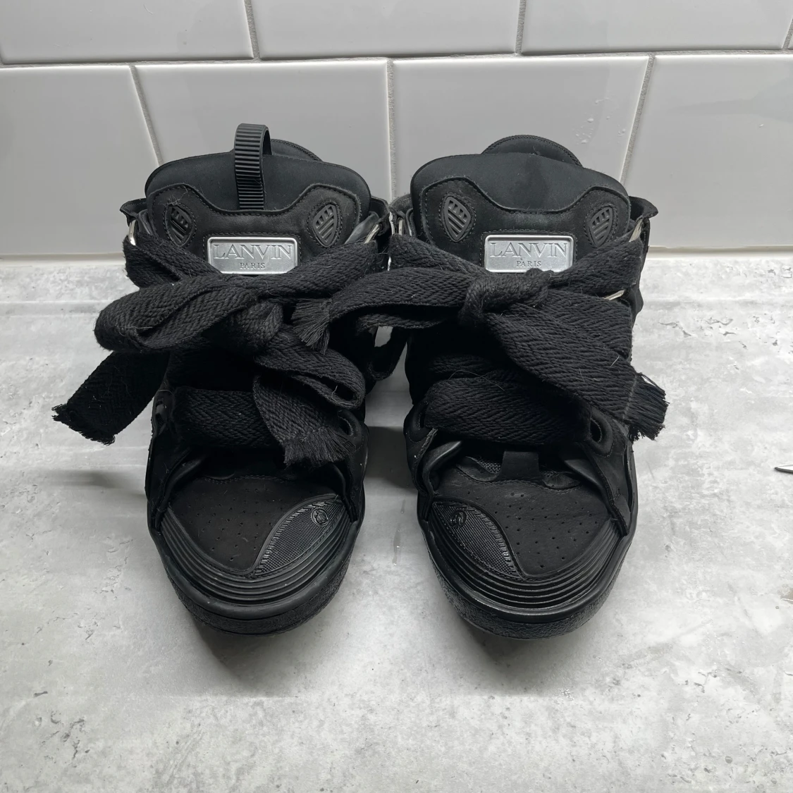 Lanvin Curb Sneakers - 1