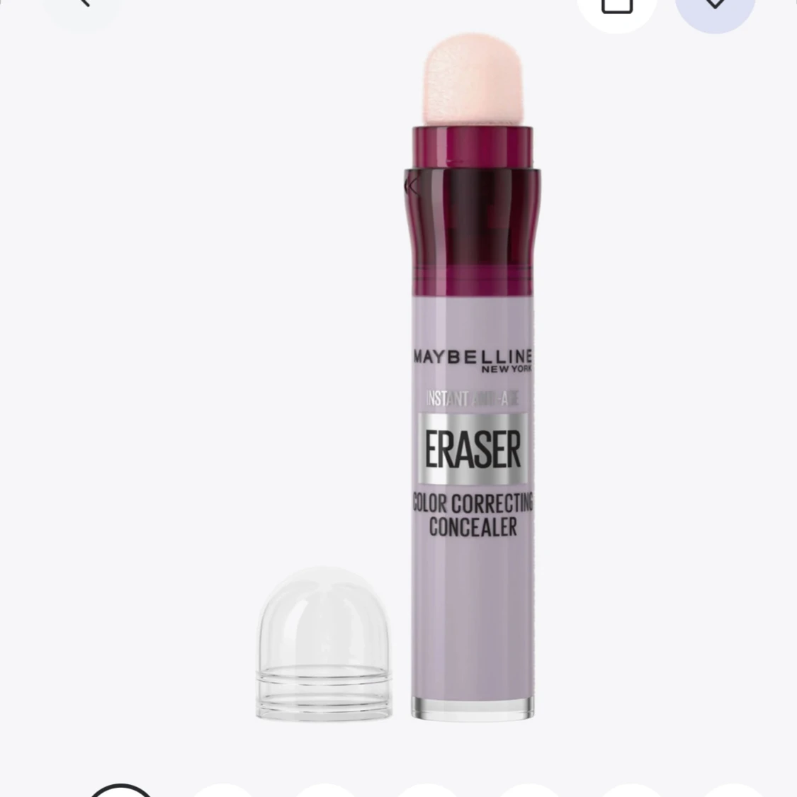 color corrector lila concealer