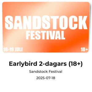 Sandstock - 2 st 2-dagars, 18+, kostar just nu 1445kr/st alltså 2890kr för två. Går endast att köpa båda två tillsammans