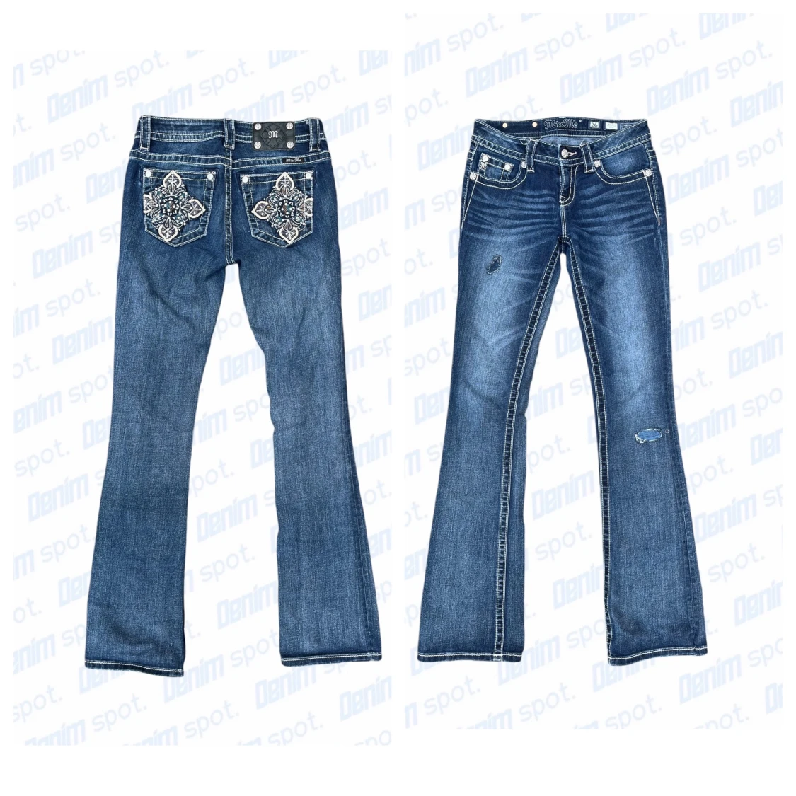 Missme mid-rise Bootcut jeans - 1