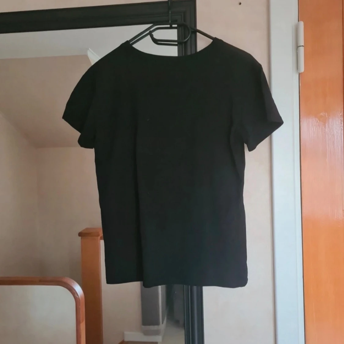 Svart t-shirt julmotiv S - 1