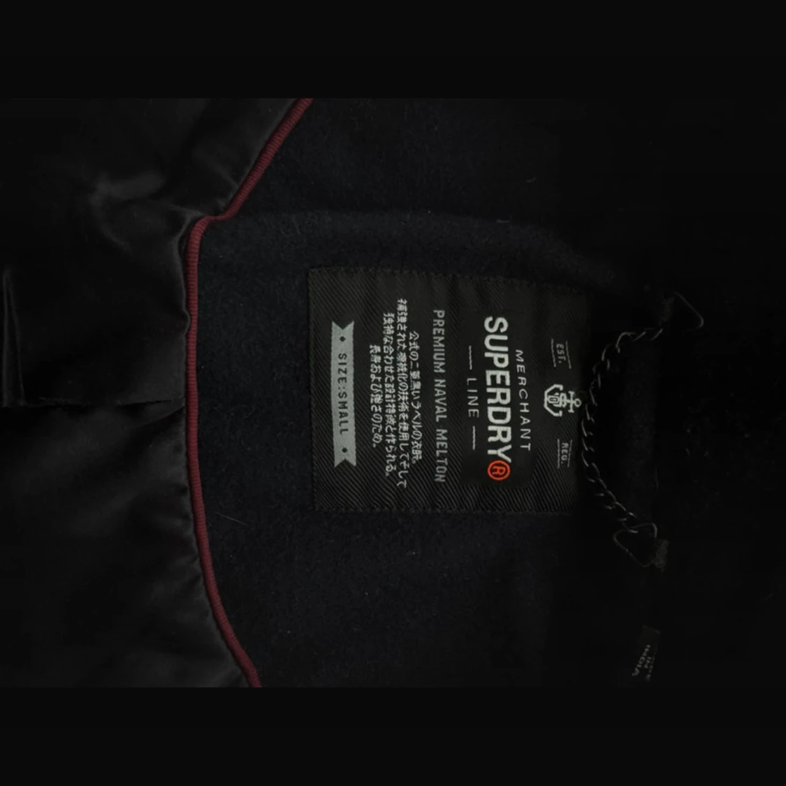 Svart skepparkavaj från Superdry - 2