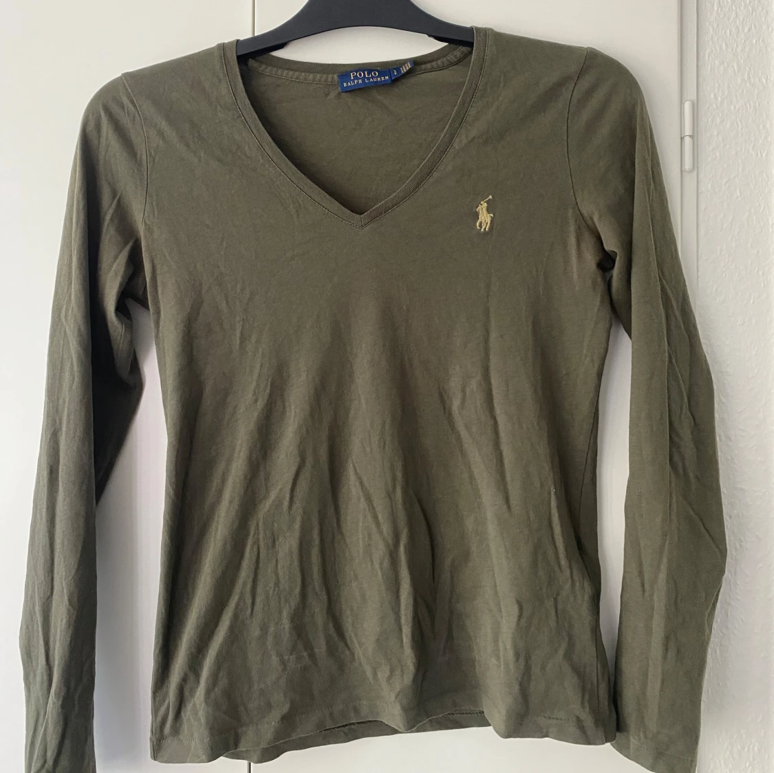 Olivgrön långärmad tröja från Ralph Lauren