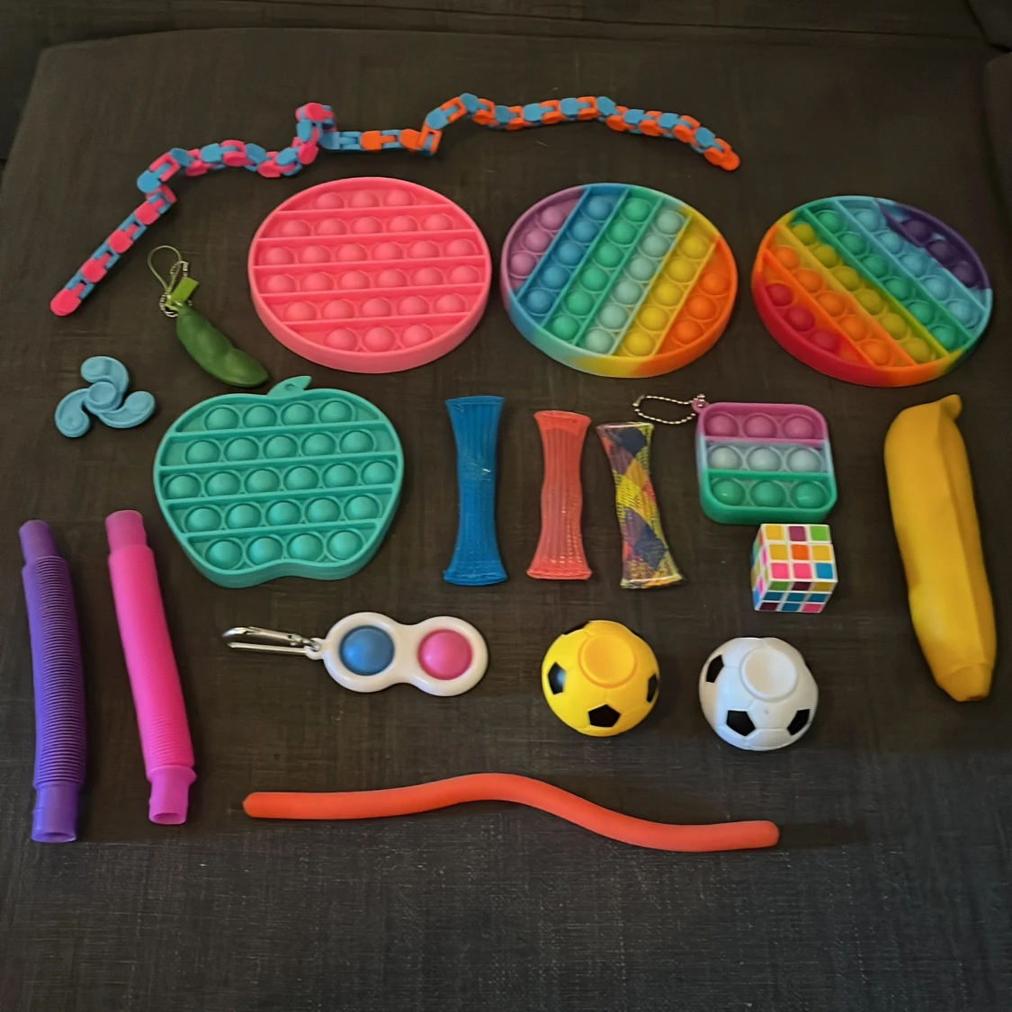 19 st olika Fidget toys