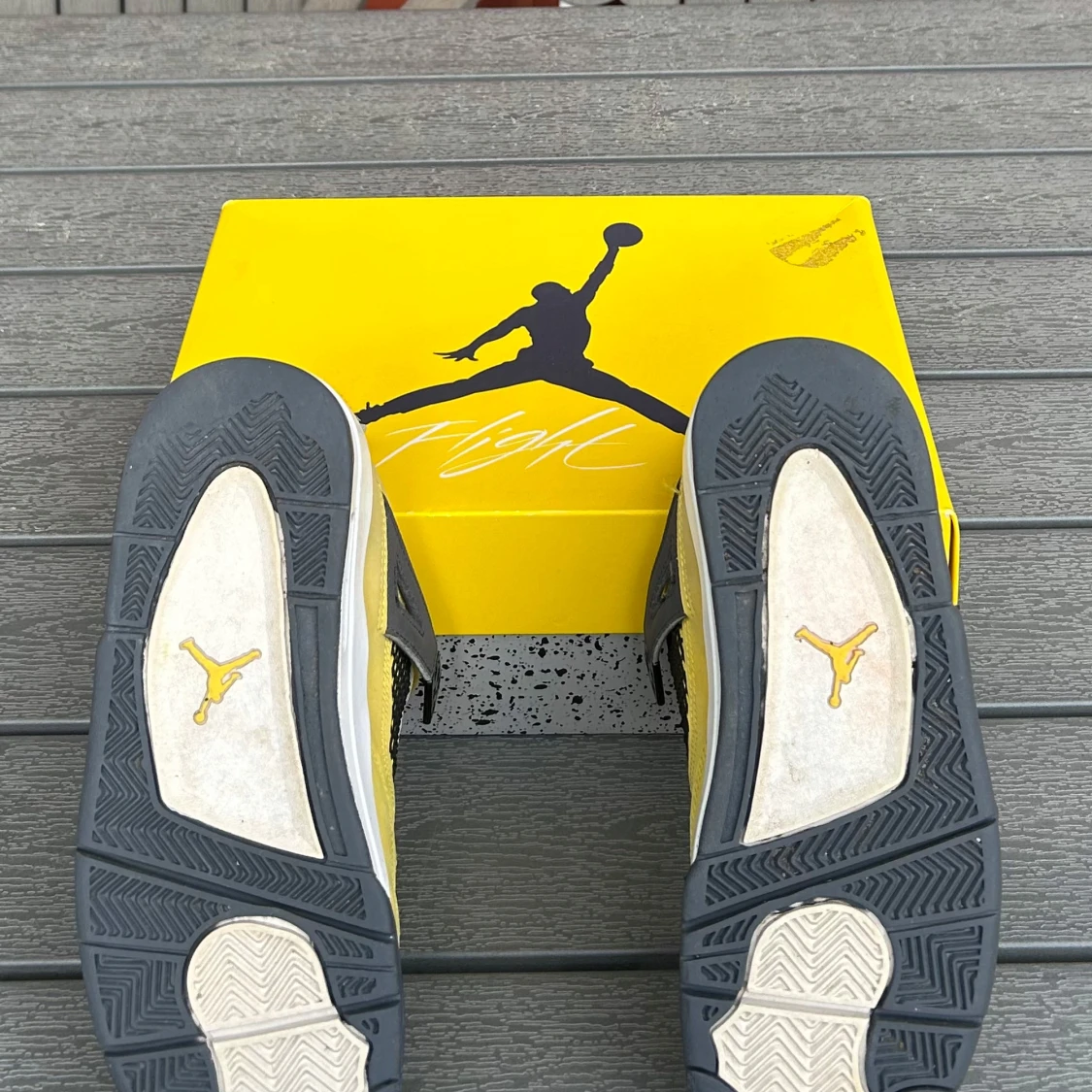 Nike Air Jordan 4 Retro 'Lightning' GS - 1