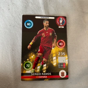 Sergio ramos euro 2016  - Säljer detta kort !