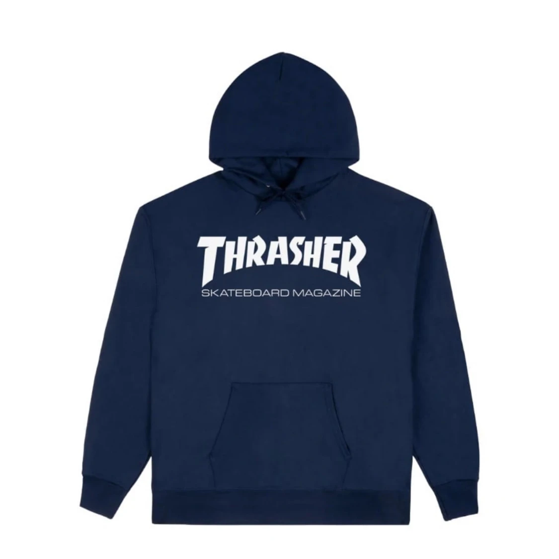 Mörkblå Thrasher hoodie - 1