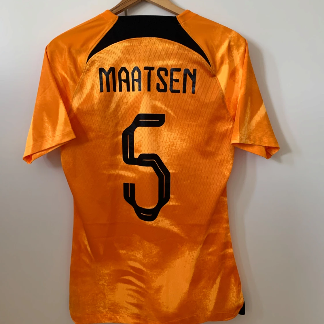 Signerad Ian Maatsen Nederländerna matchtröja - 1