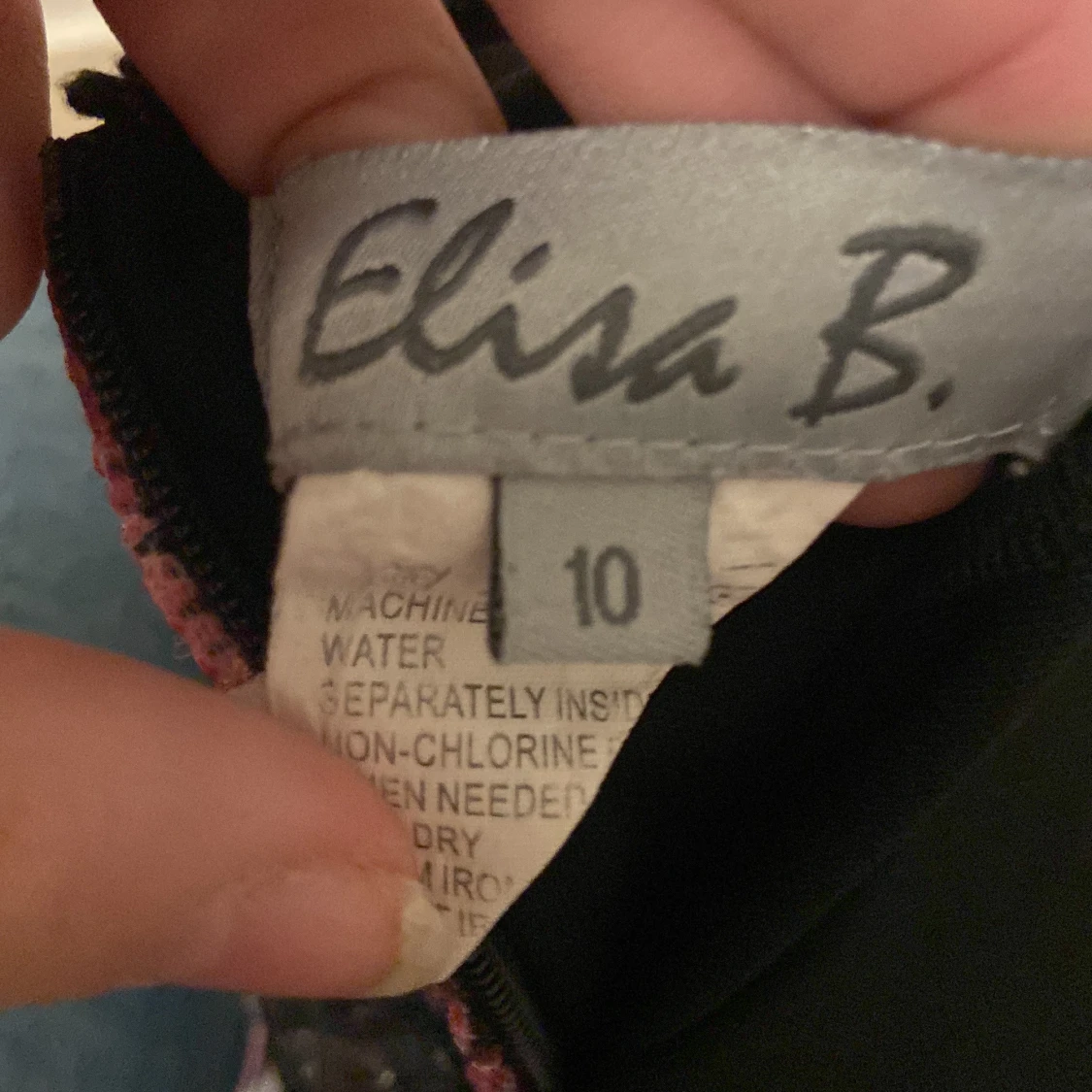 Färgglad klänning från Elisa B. - 2