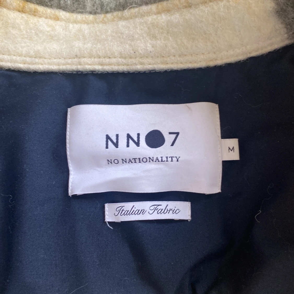 Rutig overshirt från NN07 i ullmix - 2