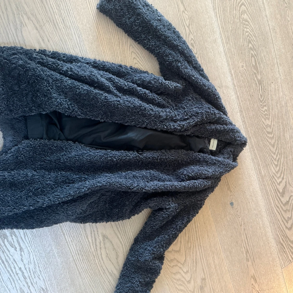 Mörkblå teddyjacka från Isabel Marant  - 1