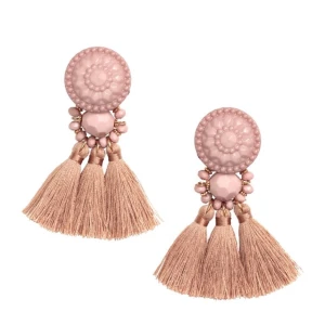 Stora örhängen  - Stora vackra örhängen med tofsar som tyvärr aldrig använts 💕 (Dåligt ljus på mina egna bilder, den första bilden är lånad) 